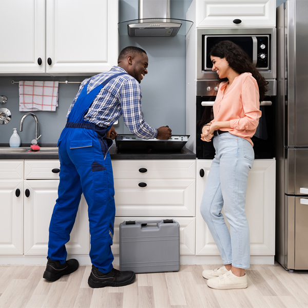 what kind of warranty do you offer on your cooktop repair services in Cordell Oklahoma
